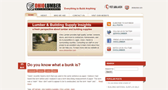 Desktop Screenshot of lumberinsights.com